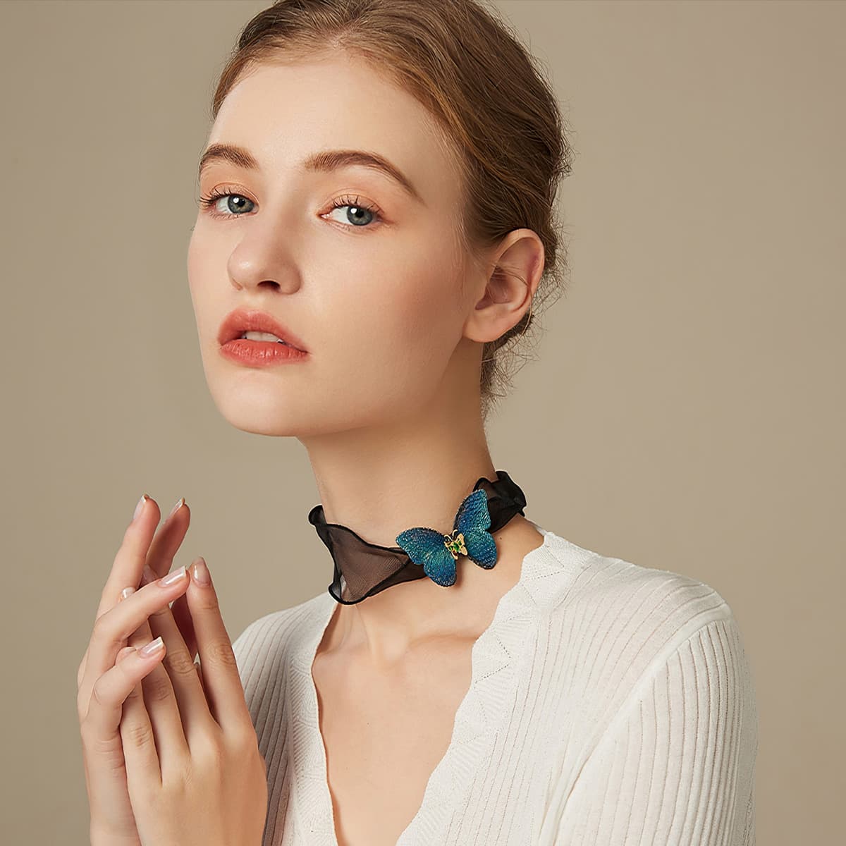 Ожерелье HMZ Ожерелья Черные Женские - изображение 6