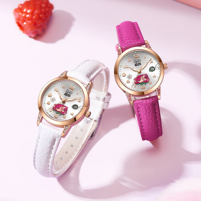 Часы Disney Кварцевый механизм Watch Women's Watch Белый циферблат - изображение 3