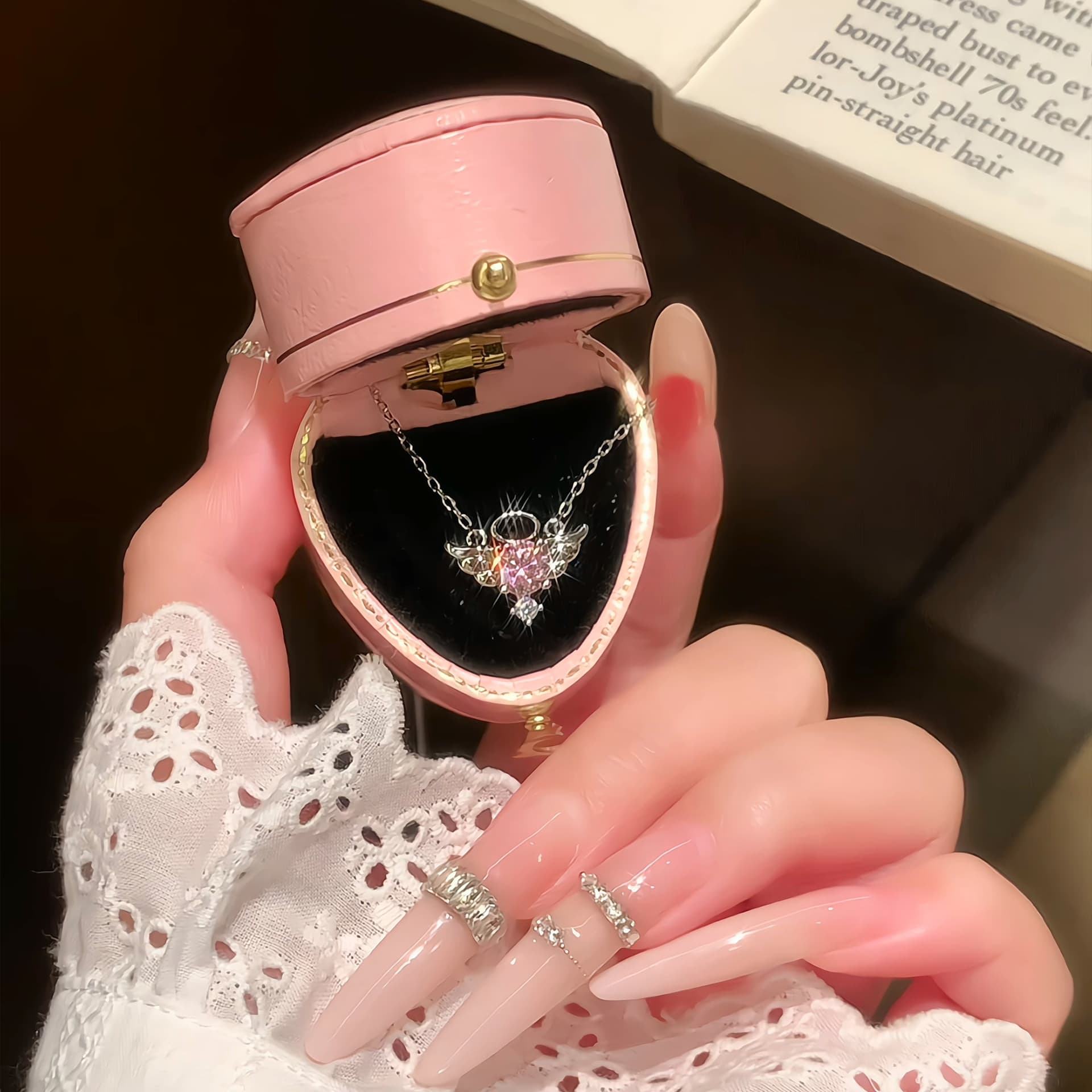 Ожерелье Disney Циркон Синтетический кубический цирконий Brass Necklaces Женские - изображение 2