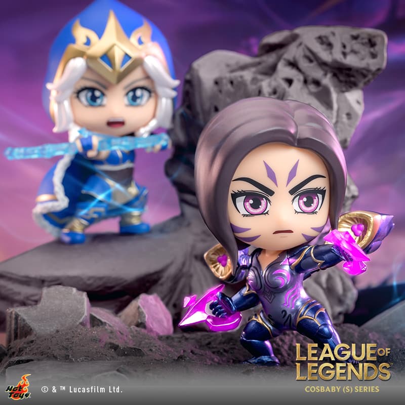Hot Toys Лига Легенд Ashe KAI'Sa The Иней Archer Дочь Порождающая Космос COSBABY Мини Фигурка Коллекционная Кукла - изображение 2