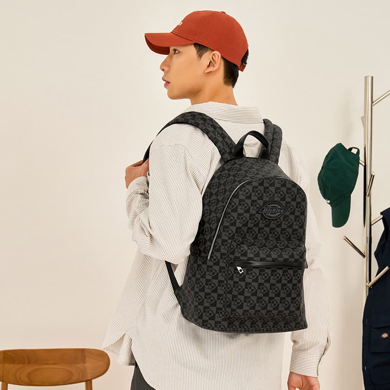 Рюкзак dickies Поливинилхлорид Сплавленный с Полиуретаном Искусственная Кожа Рюкзак Стандартный (Стандартный) Унисекс Черный - изображение 5