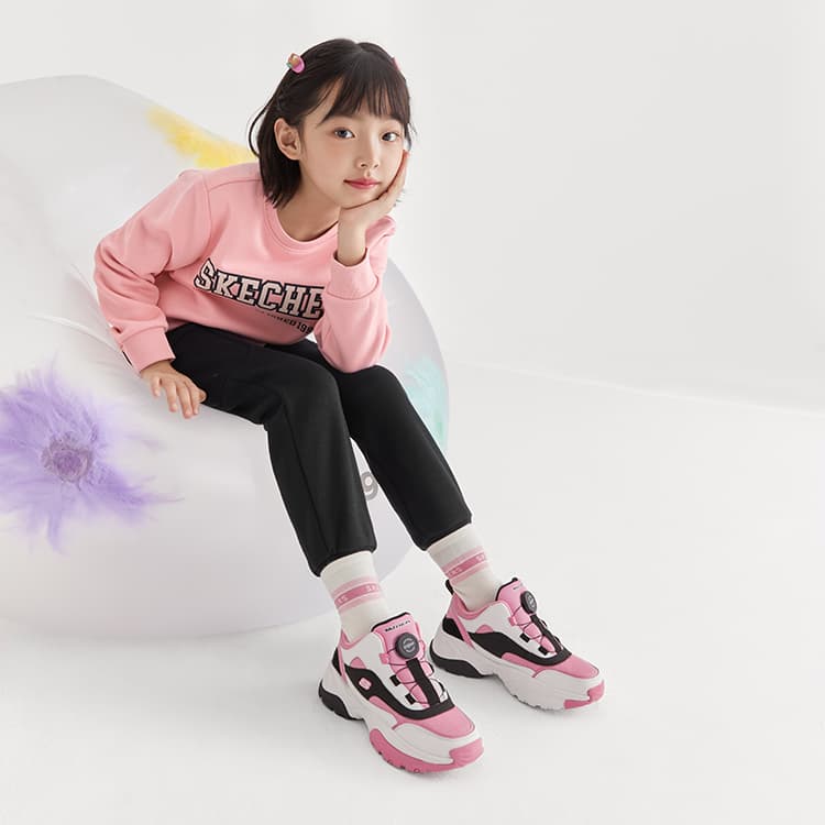 Кроссовки Skechers Kozmiks Вихрь С флисовой подкладкой Обувь Ручка Регулировка Удобная Универсальная - изображение 6