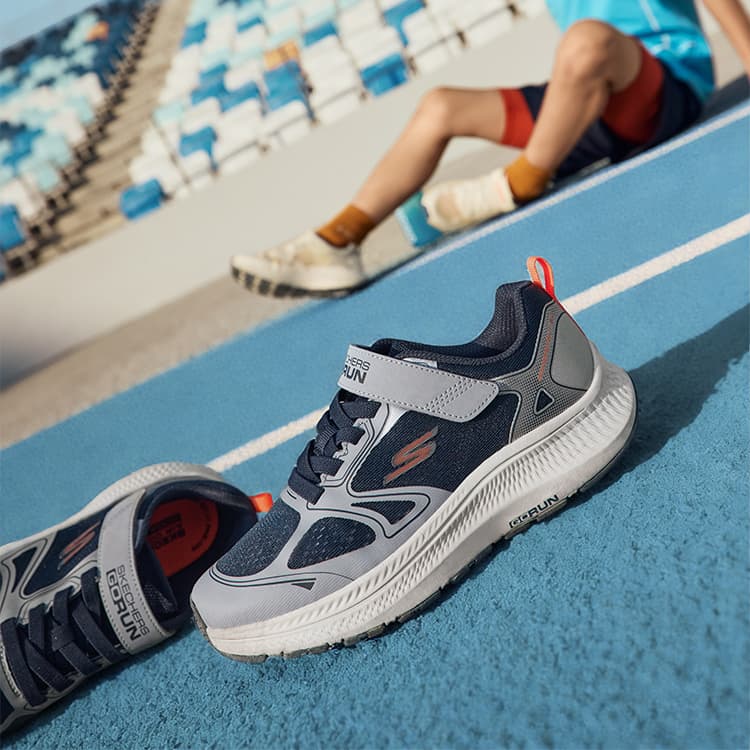 Кроссовки Skechers Kids Устойчивая к истиранию Амортизация и Легкость Дышащая Противоскользящая Низкий Верх Повседневная Обувь - изображение 8