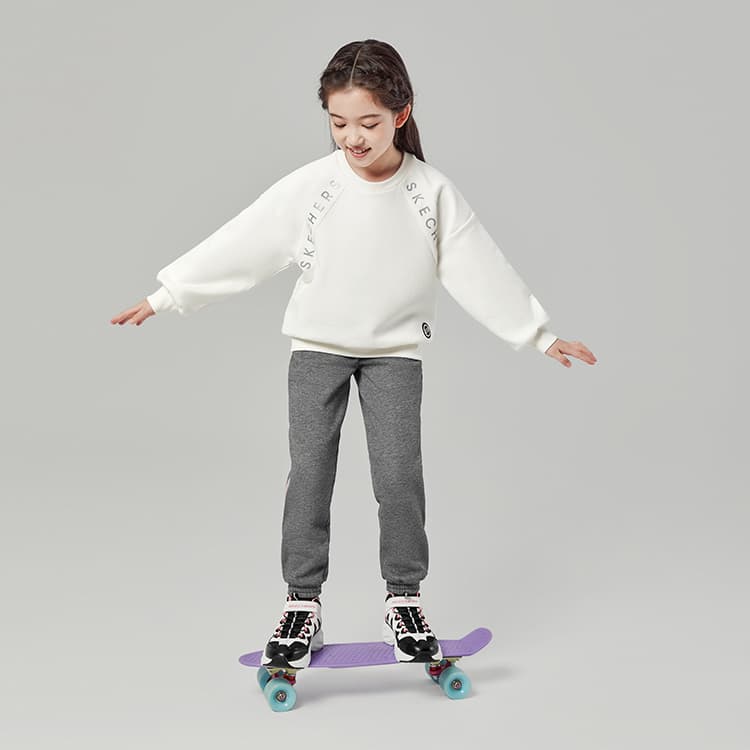 Кроссовки Skechers Kids Meteor С флисовой подкладкой Обувь Универсальная Удобная С крючком и Шнуровка - изображение 4