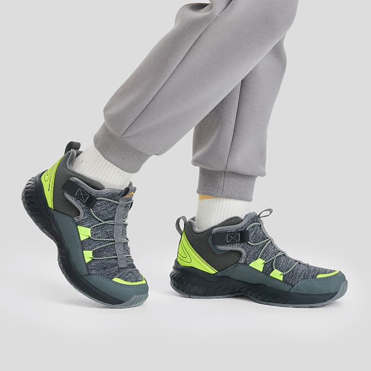 Skechers Kids' Botинки Угольный Серый Лимон для Детей - изображение 5
