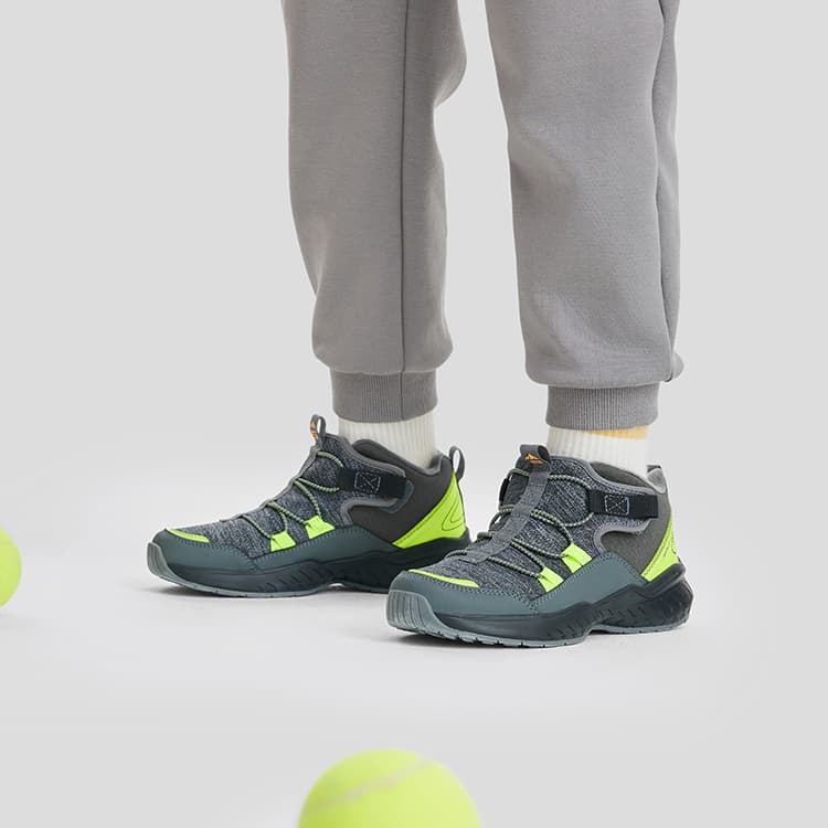 Skechers Kids' Botинки Угольный Серый Лимон для Детей - изображение 6