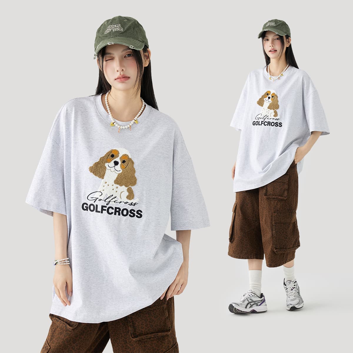 Футболка GOLFCROSS Унисекс T-рубашки - изображение 7