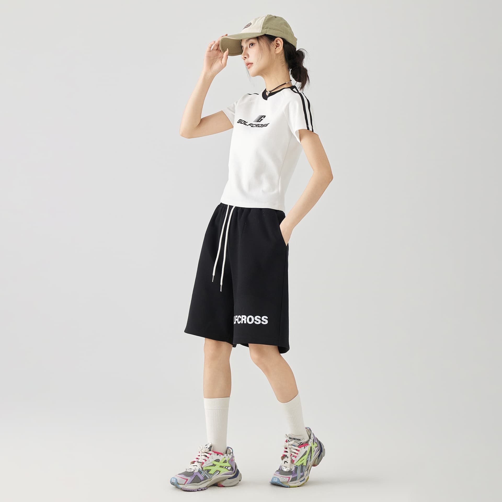 Шорты GOLFCROSS Унисекс Повседневные шорты - изображение 5