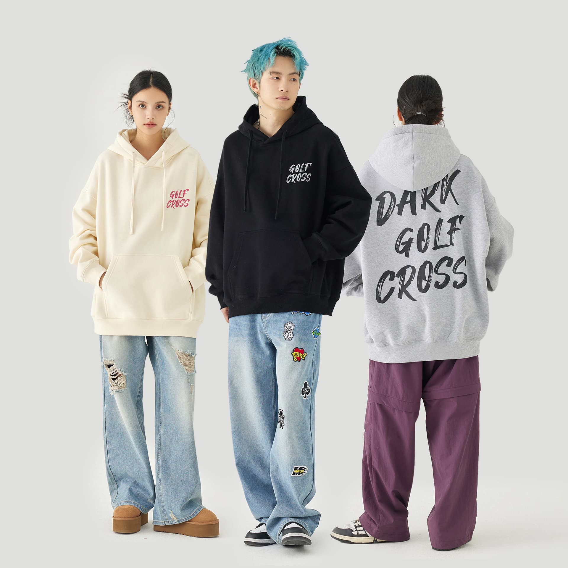 Худи GOLFCROSS LOGO - изображение 4