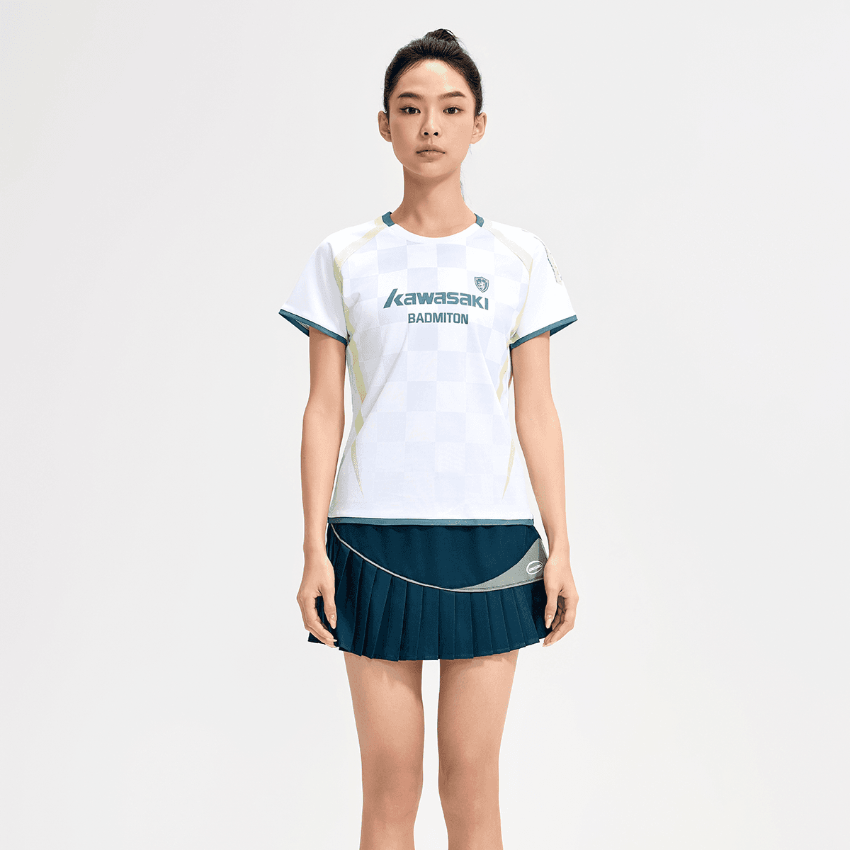 Футболка Kawasaki Match Clothing Collection Стандартная (Стандартная) T-Рубашка Женская - изображение 4