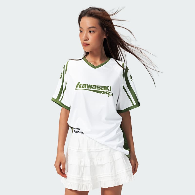 Kawasaki Vintage Collection Падел-бадминтон Джерси Унисекс - изображение 9