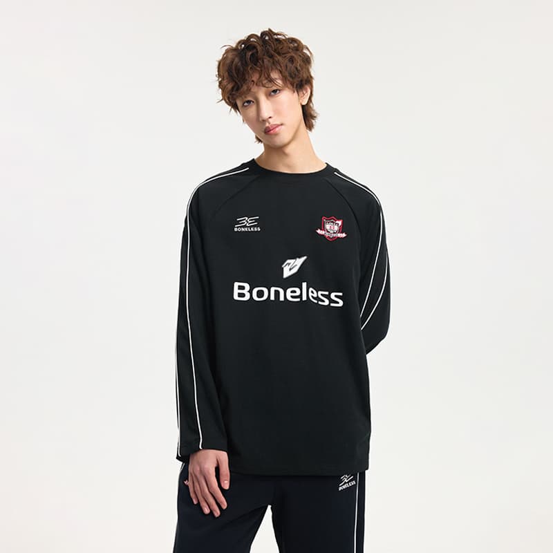 Футболка BONELESS BLACK Мужская футболка с коротким рукавом - изображение 4