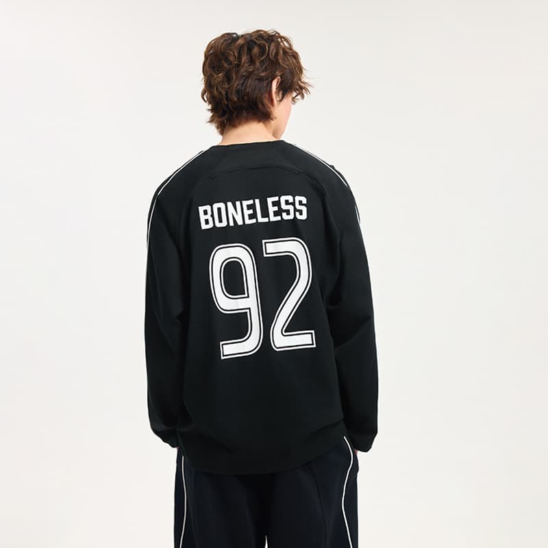 Футболка BONELESS BLACK Мужская футболка с коротким рукавом - изображение 6