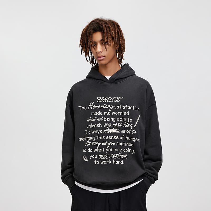 Худи BONELESS Logo - изображение 4