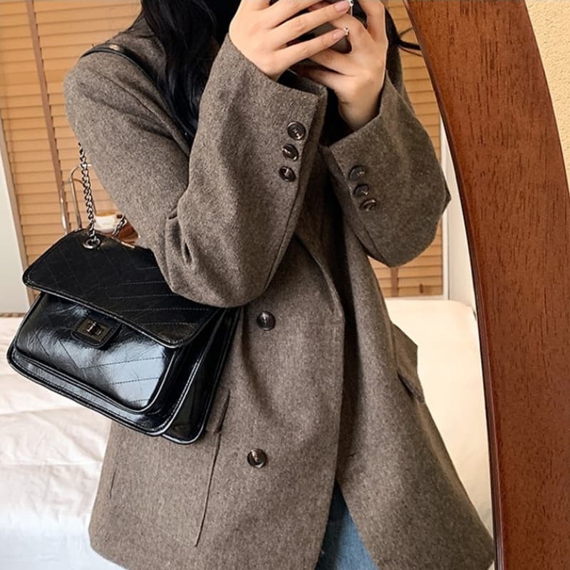 Мини-сумка NOMK ins PU Tote - изображение 8