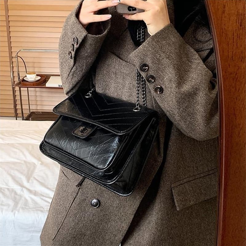 Мини-сумка NOMK ins PU Tote - изображение 6