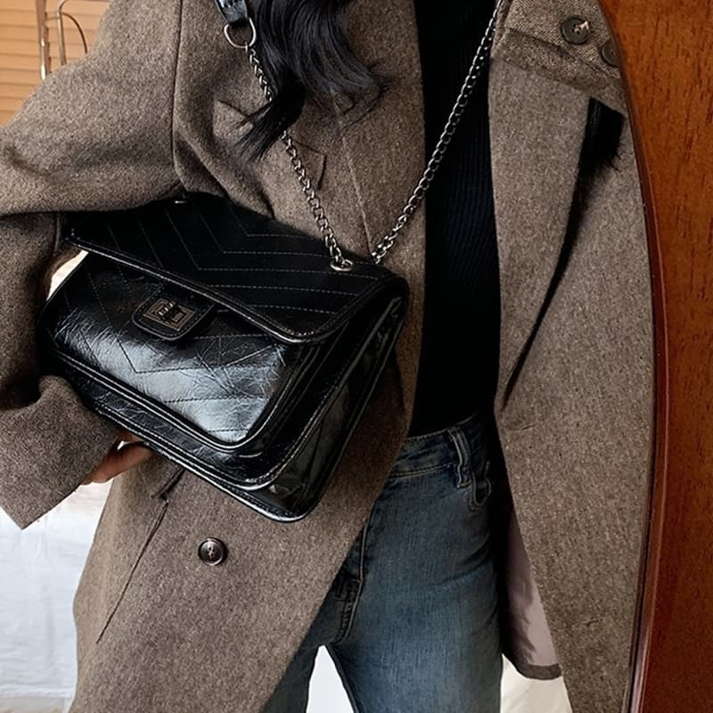 Мини-сумка NOMK ins PU Tote - изображение 5