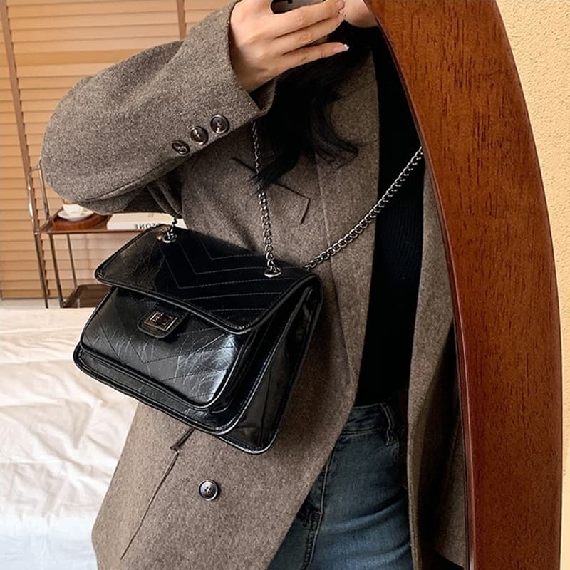 Мини-сумка NOMK ins PU Tote - изображение 7