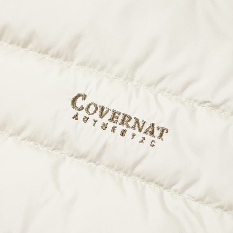 Зимняя куртка COVERNAT Пуховик Унисекс Слоновая кость - изображение 4