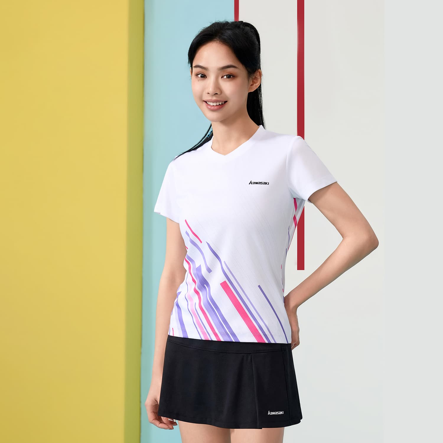 Кавасаки Match Clothing Collection Женские Форма для бадминтона - изображение 3