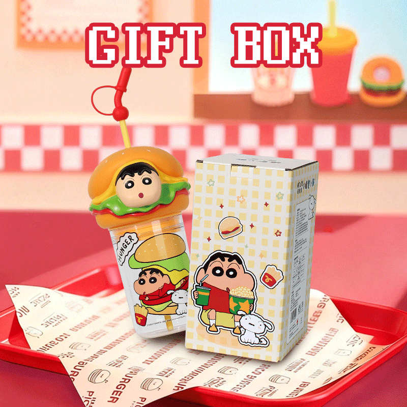Crayon Shinchan Пластиковые стаканы для воды Tritan Малыш и МАТЕРЬ материал 660 мл - изображение 2