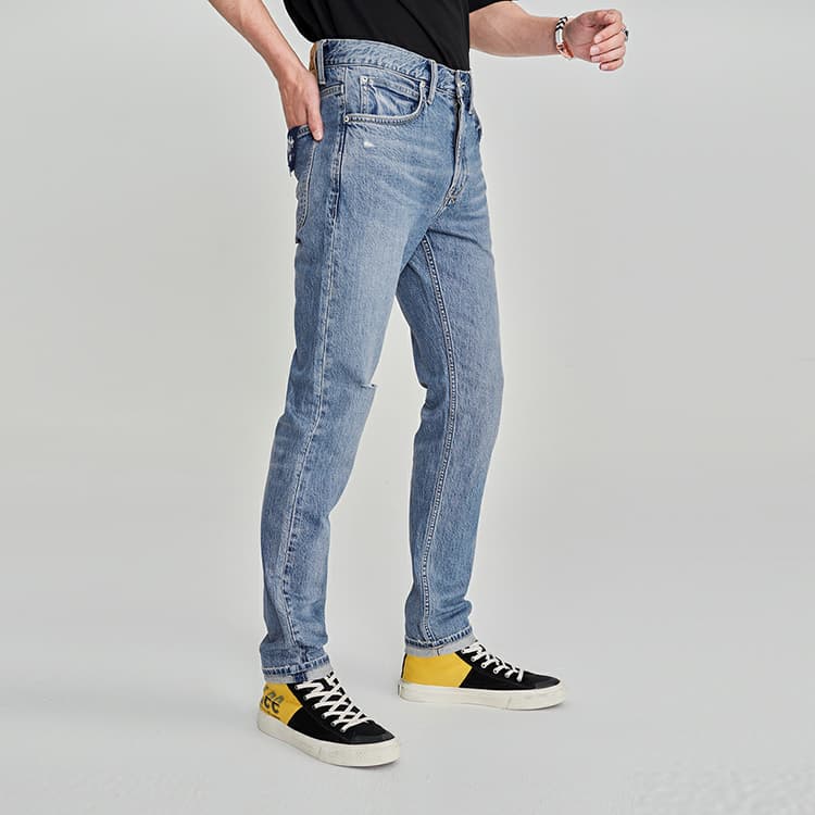 Штаны Lee FW23 705 Standard Tapered Jeans Light Blue - изображение 5