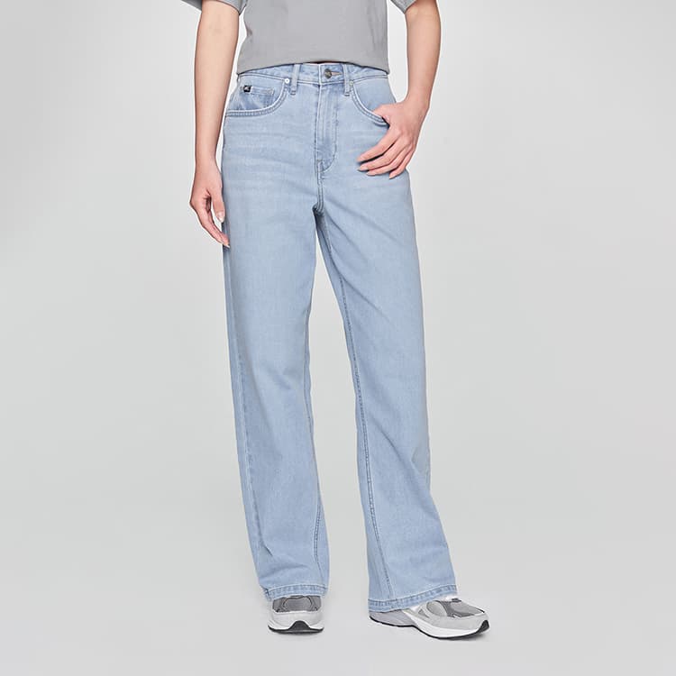 Джинсы Lee SS25 Джинсы Женские Светло-Синий - изображение 4