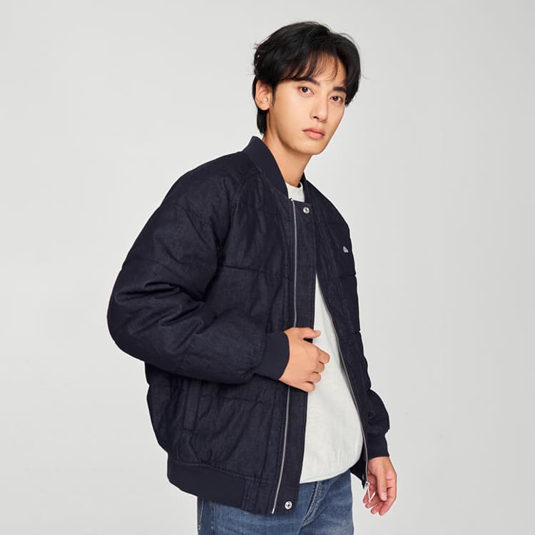 Зимняя куртка Lee FW24 Letter Zip Down Jacket - изображение 5