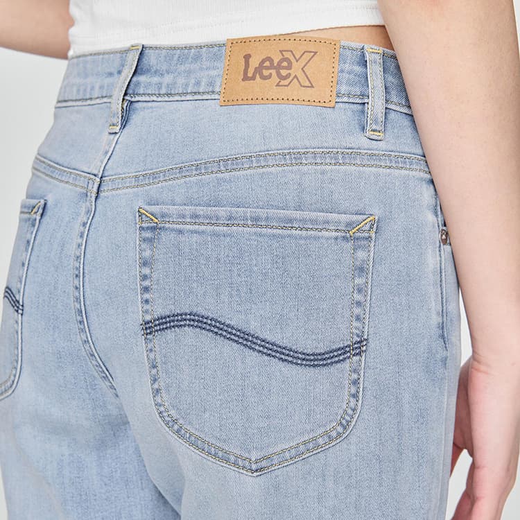 Джинсы Lee SS25 Джинсы Женские Светло-Синий - изображение 6