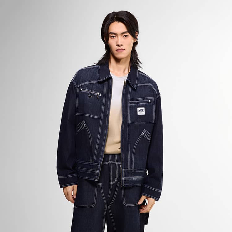 Джинсовая куртка Lee FENG CHEN WANG FW26 - изображение 4