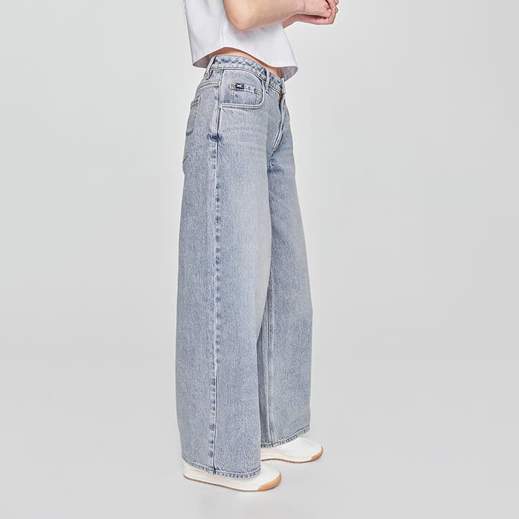 Джинсы Lee SS25 Джинсы Женские Светло-Синий - изображение 5