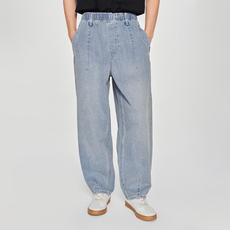 Штаны Lee SS25 Джинсы Унисекс Светло-Синий - изображение 4