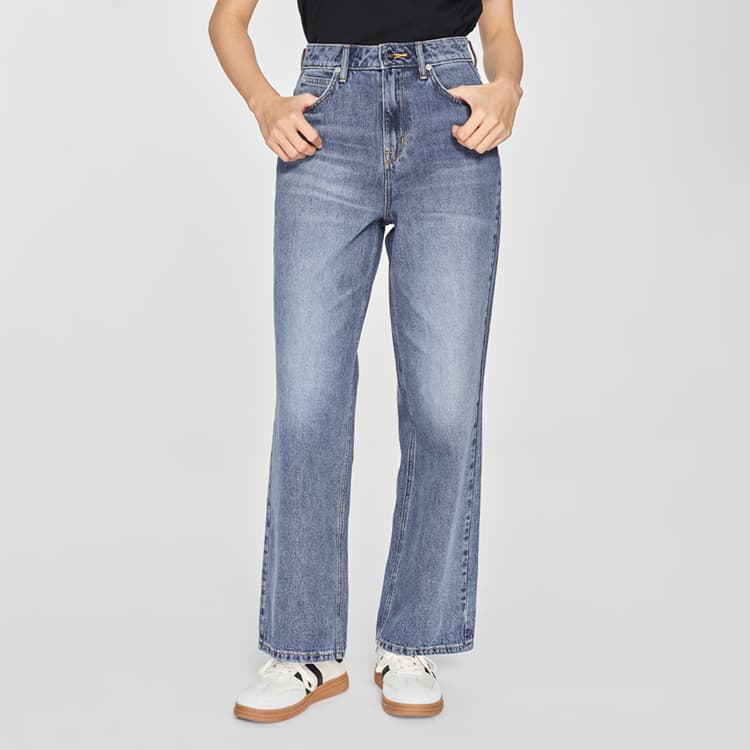 Джинсы Lee SS25 Джинсы Женские Средний Светло-Синий - изображение 4