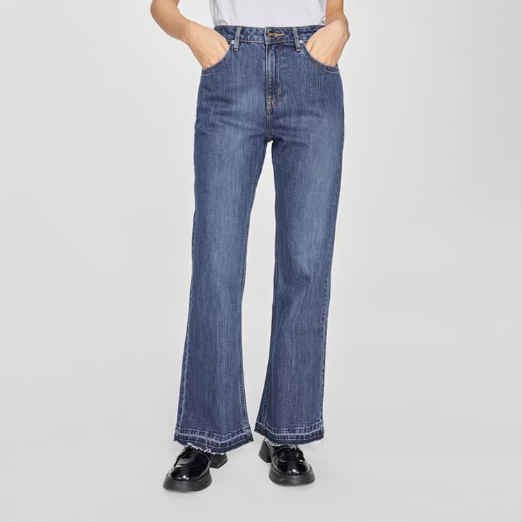 Джинсы Lee SS25 Джинсы Женские Средне-синий - изображение 4