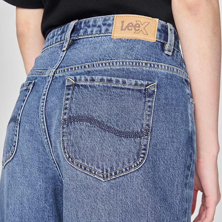 Джинсы Lee SS25 Джинсы Женские Средне-синий - изображение 7