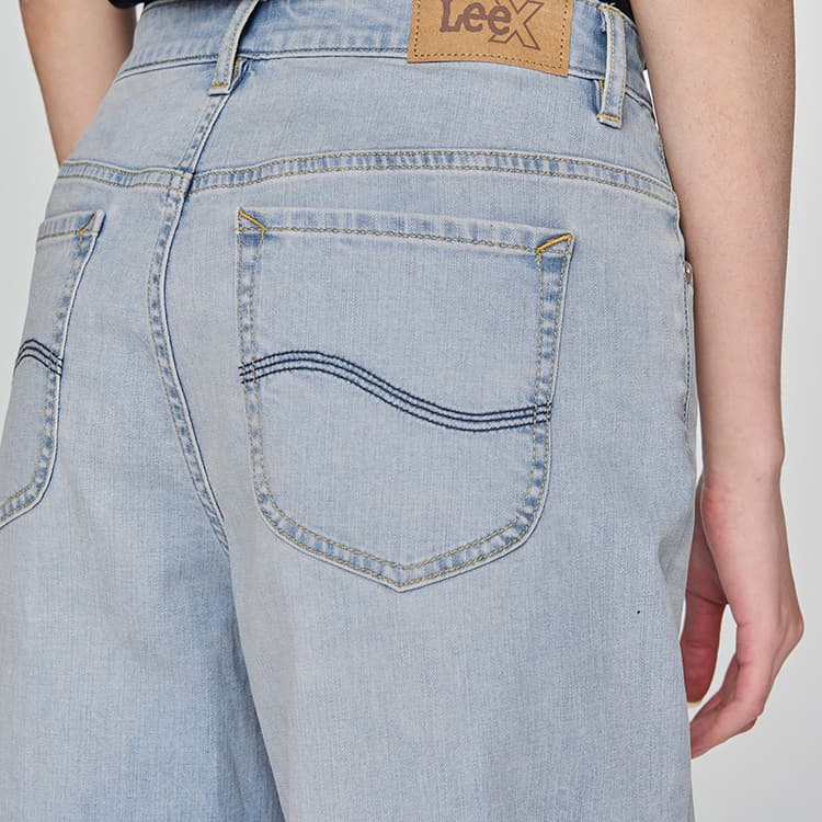 Джинсы Lee SS25 Джинсы Женские Светло-синий - изображение 6