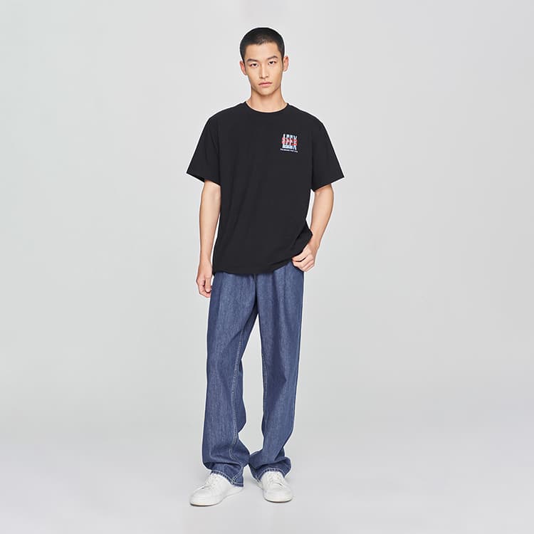 Штаны Lee SS25 Джинсы Мужские Средне-Темно-Синие - изображение 6