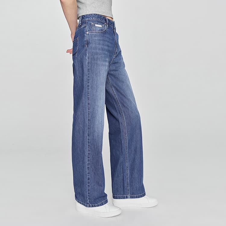 Джинсы Lee SS25 Джинсы Женские Средне-синий - изображение 5