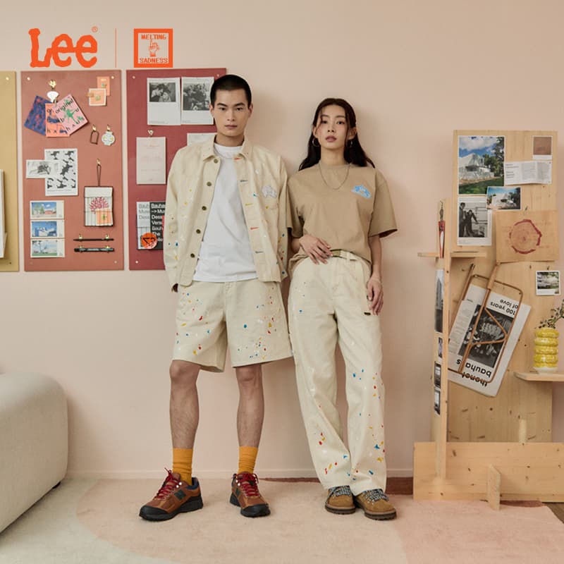 Штаны Lee X Melting Sadness FW24 - изображение 4