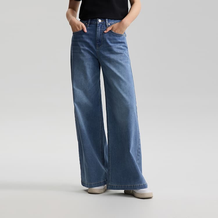 Джинсы Lee Medium Blue Women's Jeans Ли Мидни Блу Женский Джинсы - изображение 4