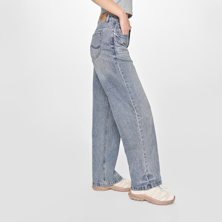Джинсы Lee SS25 Джинсы Женские Светло-Синий - изображение 5