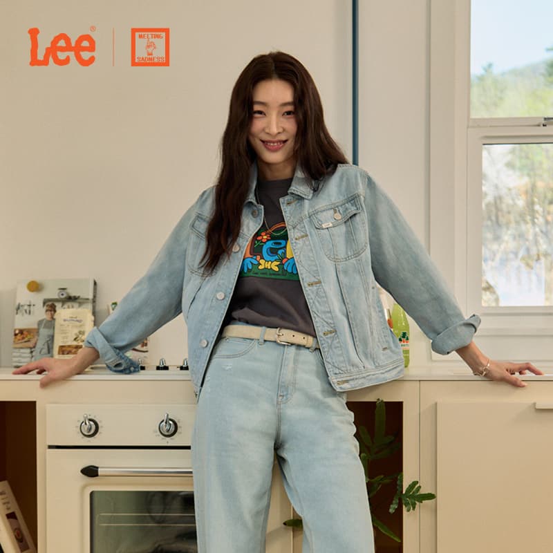 Джинсовая куртка Lee X Melting Sadness FW24 - изображение 7