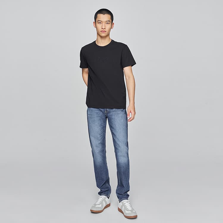 Штаны Lee SS25 Джинсы Мужские Средне-Синие - изображение 3