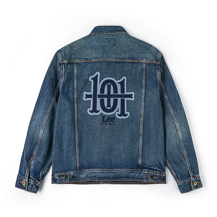 Джинсовая куртка Lee Medium Dark Blue Men's Denim Jackets Ли Средне-темно-синий Мужские Джинсовые Куртки - изображение 2