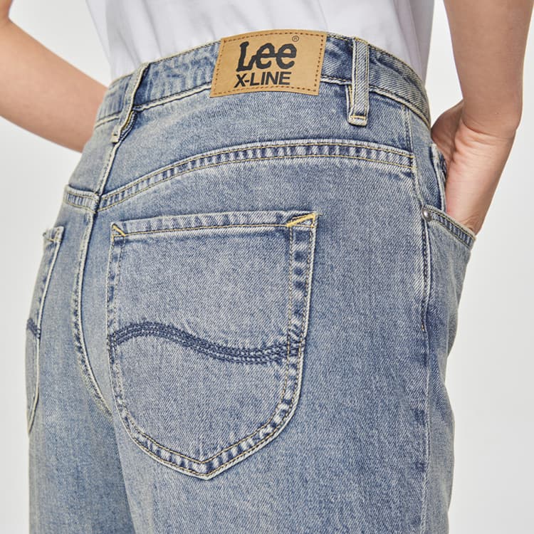 Джинсы Lee SS25 Джинсы Женские Винтажный Светло-Синий - изображение 7
