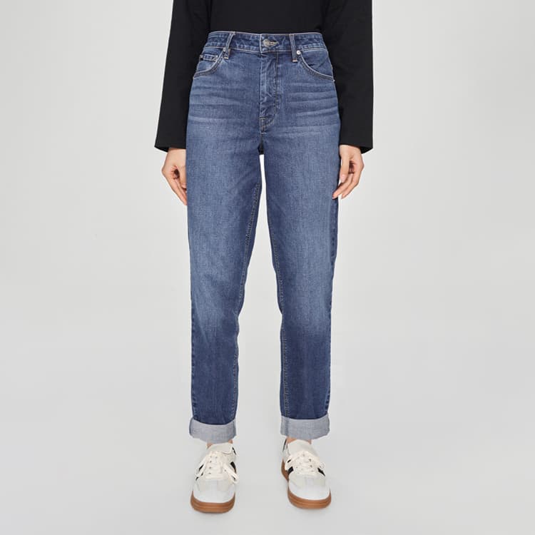 Джинсы Lee SS25 Джинсы Женские Средне-синий - изображение 5