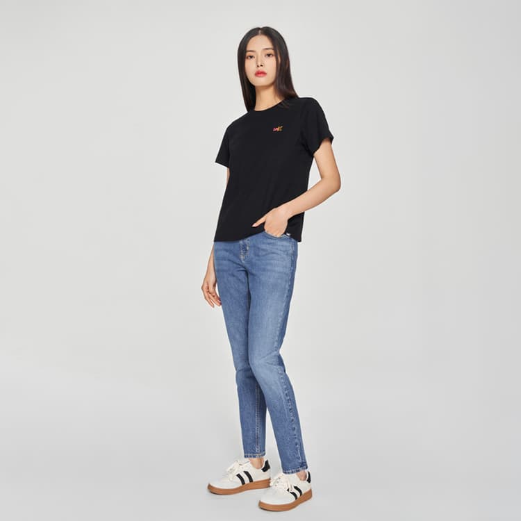Джинсы Lee SS25 Джинсы Женские Средне-синий - изображение 3