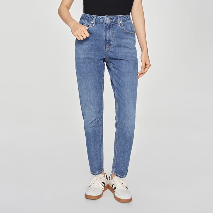 Джинсы Lee SS25 Джинсы Женские Средне-синий - изображение 4