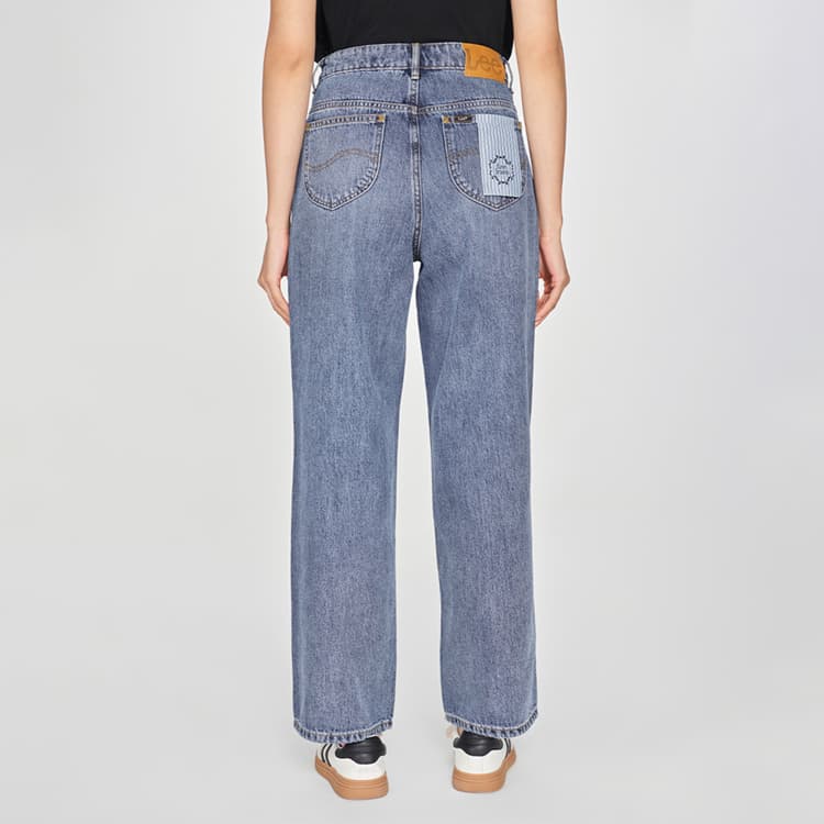 Джинсы Lee SS25 Джинсы Женские Средний Светло-Синий - изображение 6