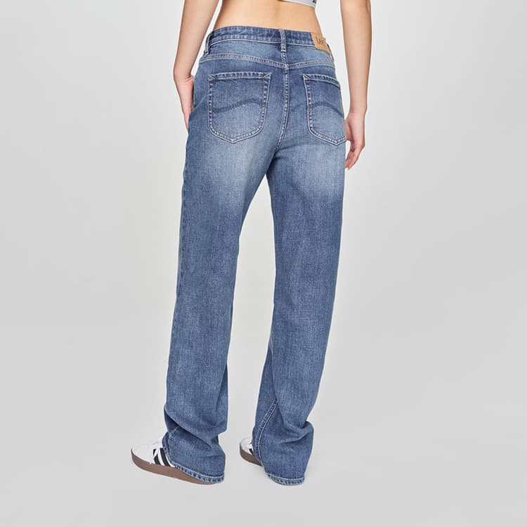 Джинсы Lee SS25 Джинсы Женские Средне-синий - изображение 6